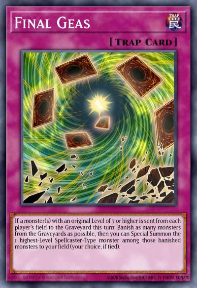 Final Geas Ultra Rare MVP1-EN029 Yu-Gi-Oh! The Dark Side of Dimensions Movie Pack Yugioh card