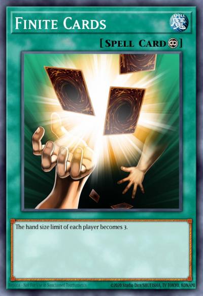 Finite Cards Common MP17-EN037 2017 Mega-Tin Mega Pack Yugioh card