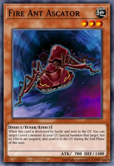 Fire Ant Ascator Common ABPF-EN020 Absolute Powerforce Yugioh card