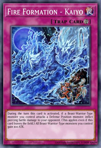 Fire Formation - Kaiyo Common MP14-EN050 2014 Mega-Tin Mega Pack Yugioh card
