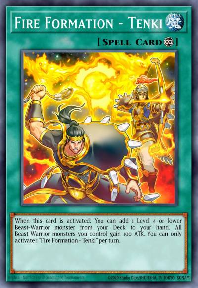 Fire Formation - Tenki Ultimate Rare AP03-EN003 Astral Pack Three Yugioh card