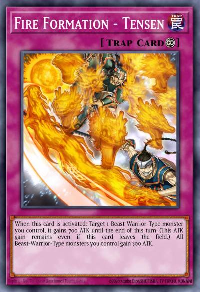 Fire Formation - Tensen Common CBLZ-EN071 Cosmo Blazer Yugioh card