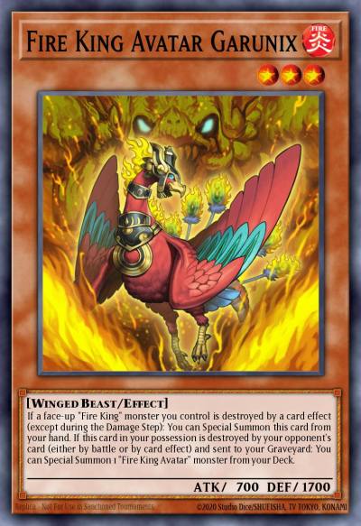 Fire King Avatar Garunix Common MP14-EN020 2014 Mega-Tin Mega Pack Yugioh card