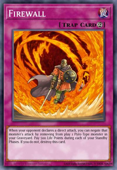 Firewall Rare FOTB-EN060 Force of the Breaker Yugioh card