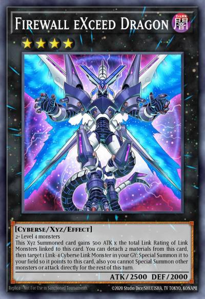 Firewall eXceed Dragon Super Rare MP20-EN067 2020 Tin of Lost Memories Mega Pack Yugioh card