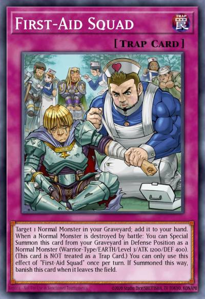 First-Aid Squad Common MP16-EN161 2016 Mega-Tin Mega Pack Yugioh card