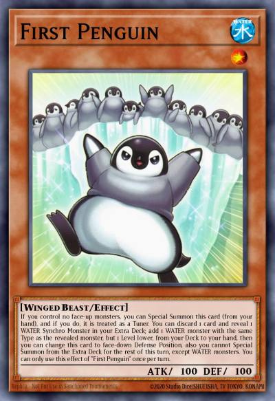 First Penguin Common BPRO-EN030 Burst Protocol Yugioh card