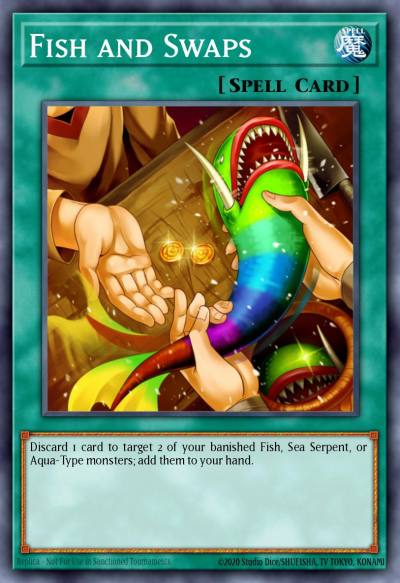 Fish and Swaps Rare GENF-EN087 Generation Force Yugioh card