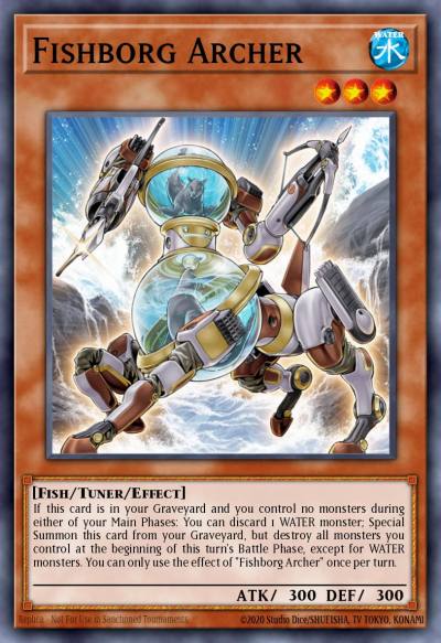 Fishborg Archer Common MP14-EN122 2014 Mega-Tin Mega Pack Yugioh card