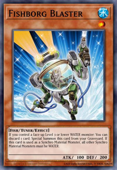 Fishborg Blaster Common ANPR-EN027 Ancient Prophecy Yugioh card