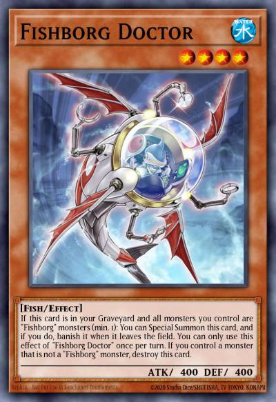Fishborg Doctor Common DUEA-EN096 Duelist Alliance Yugioh card