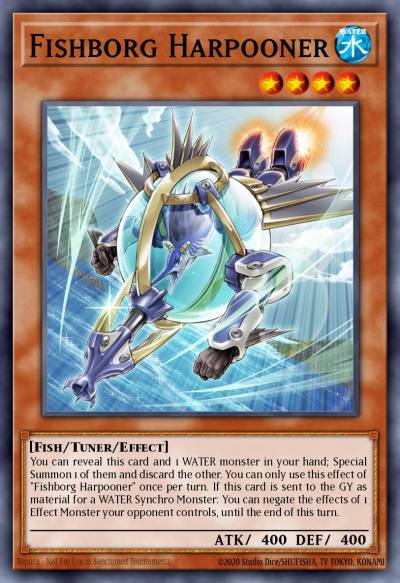 Fishborg Harpooner Common MP25-EN350 2025 Mega-Pack Tin Yugioh card