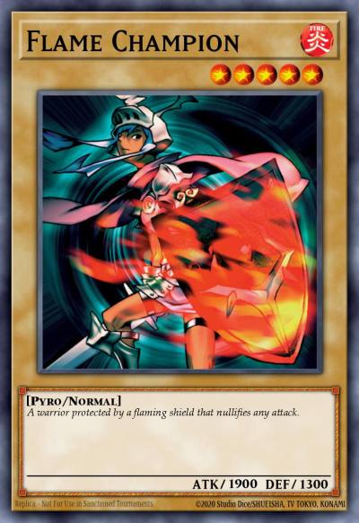 Flame Champion Common PSV-041 Pharaohs Servant Yugioh card