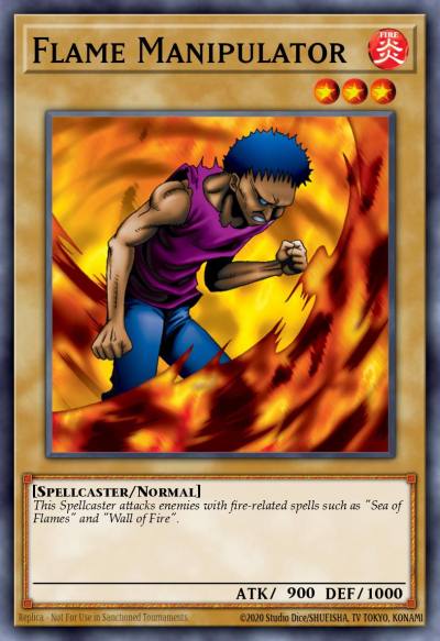 Flame Manipulator Common DB1-EN107 Dark Beginning 1 Yugioh card