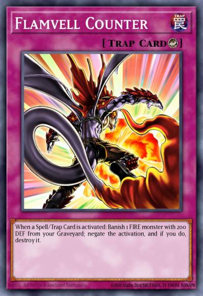 Flamvell Counter Common ANPR-EN078 Ancient Prophecy Yugioh card