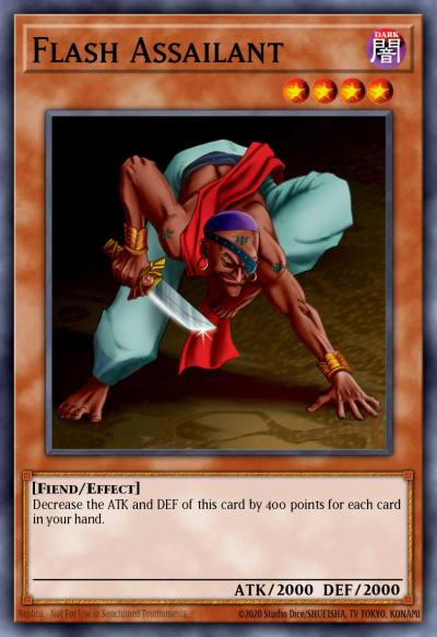 Flash Assailant Common DB1-EN048 Dark Beginning 1 Yugioh card