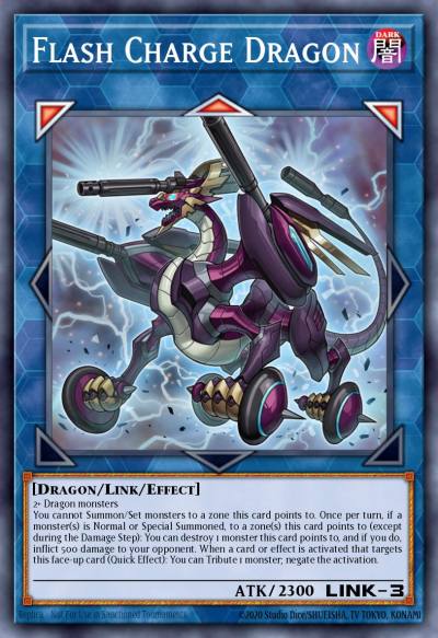 Flash Charge Dragon Common BLC1-EN114 Battles of Legend Chapter 1 Yugioh card