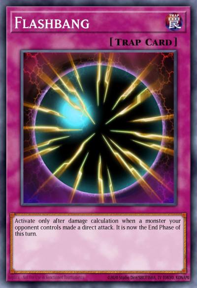 Flashbang Common STON-EN053 Strike of Neos Yugioh card