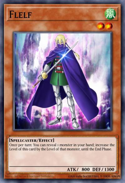 Flelf Super Rare GAOV-EN099 Galactic Overlord Yugioh card