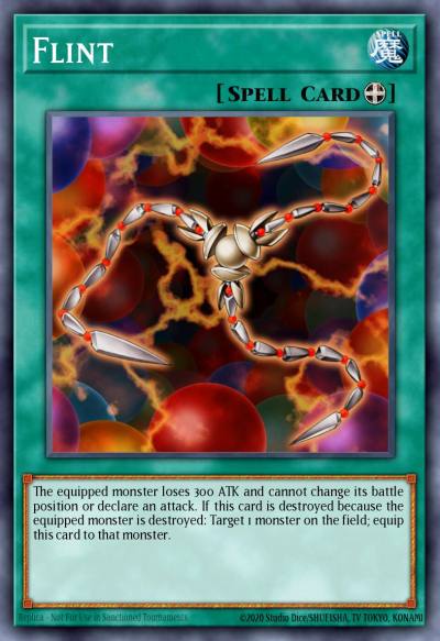 Flint Rare DR3-EN102 Dark Revelation Volume 3 Yugioh card