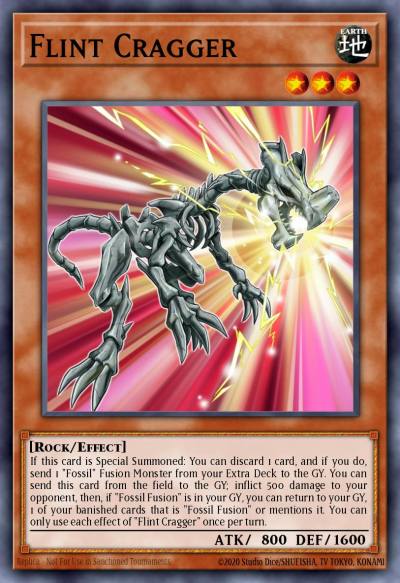 Flint Cragger Ultra Rare GFP2-EN015 Ghosts From the Past The 2nd Haunting Yugioh card