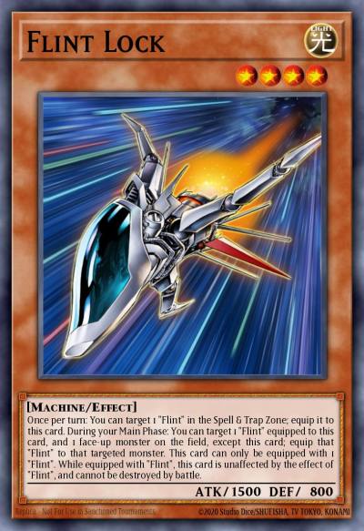 Flint Lock Common SBTK-EN021 Speed Duel Trials of the Kingdom Yugioh card