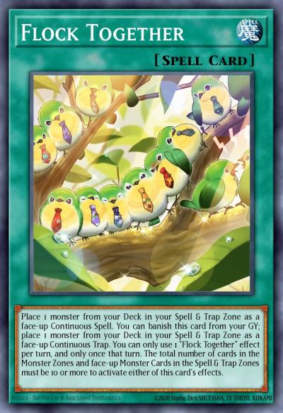 Flock Together Common PHNI-EN072 Phantom Nightmare Yugioh card