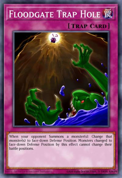 Floodgate Trap Hole Ultra Rare MP17-EN114 2017 Mega-Tin Mega Pack Yugioh card