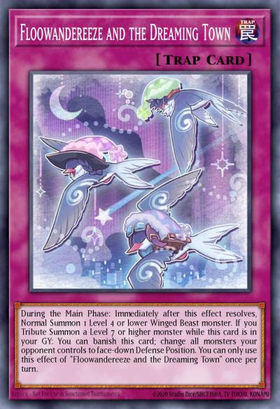 Floowandereeze and the Dreaming Town Common MP22-EN227 2022 Tin of the Pharaohs Gods Yugioh card