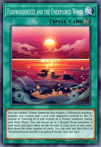 Floowandereeze and the Unexplored Winds Rare MP22-EN221 2022 Tin of the Pharaohs Gods Yugioh card