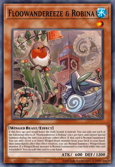 Floowandereeze and Robina Rare MP22-EN194 2022 Tin of the Pharaohs Gods Yugioh card