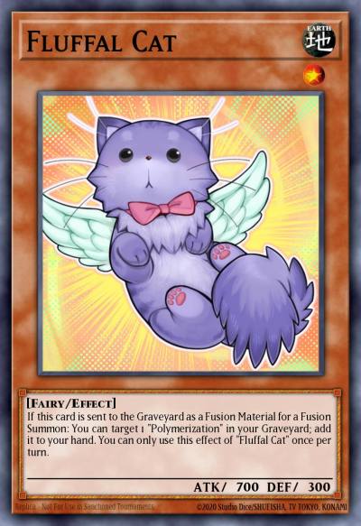 Fluffal Cat Common MP15-EN142 2015 Mega-Tin Mega Pack Yugioh card