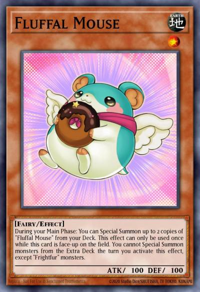 Fluffal Mouse Super Rare MP16-EN056 2016 Mega-Tin Mega Pack Yugioh card