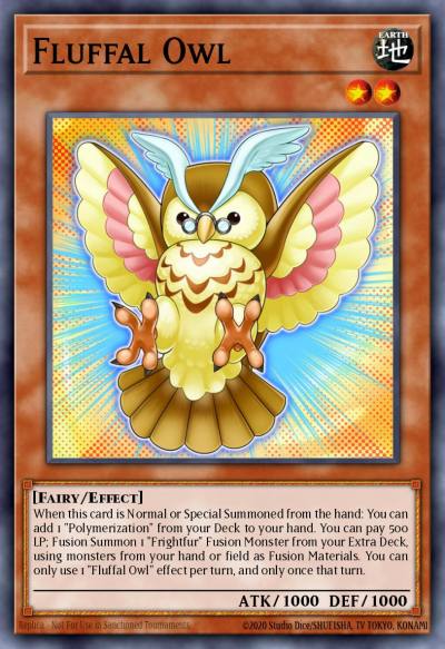 Fluffal Owl Rare MP15-EN141 2015 Mega-Tin Mega Pack Yugioh card