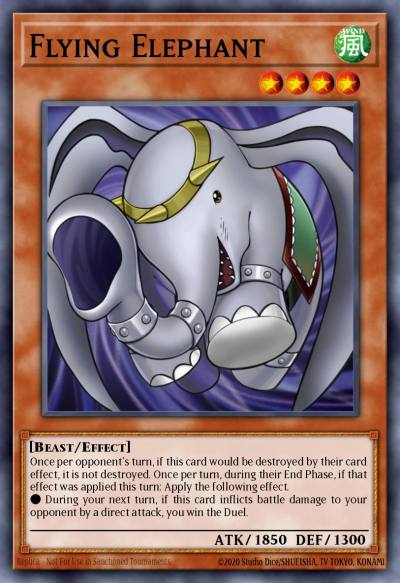 Flying Elephant Ultra Rare BLC1-EN017 Battles of Legend Chapter 1 Yugioh card