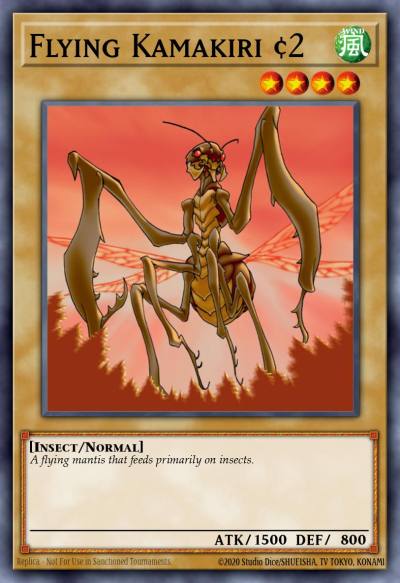Flying Kamakiri #2 Common PSV-048 Pharaohs Servant Yugioh card