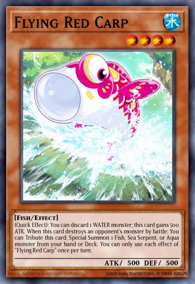 Flying Red Carp Common MP22-EN181 2022 Tin of the Pharaohs Gods Yugioh card