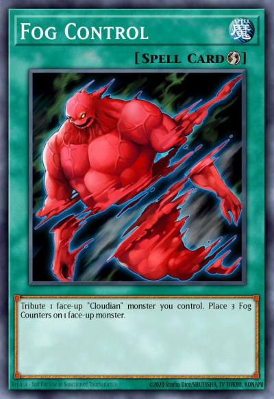 Fog Control Common GLAS-EN051 Gladiators Assault Yugioh card
