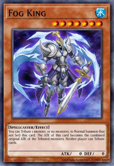 Fog King Secret Rare LODT-EN098 Light of Destruction Yugioh card