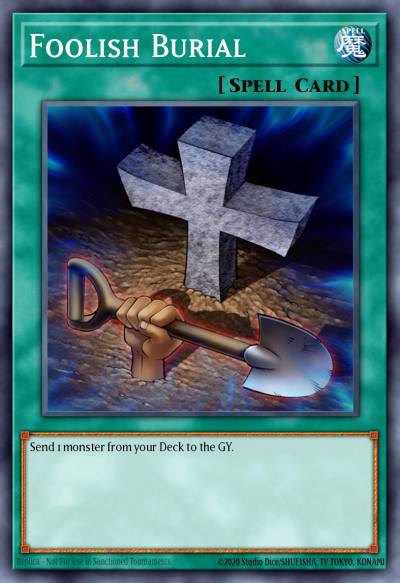 Foolish Burial Collector's Rare RA02-EN049 25th Anniversary Rarity Collection II Yugioh card