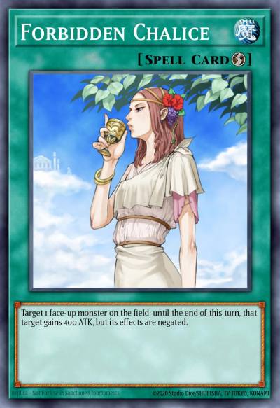 Forbidden Chalice Common BP02-EN155 Battle Pack 2 War of the Giants Yugioh card