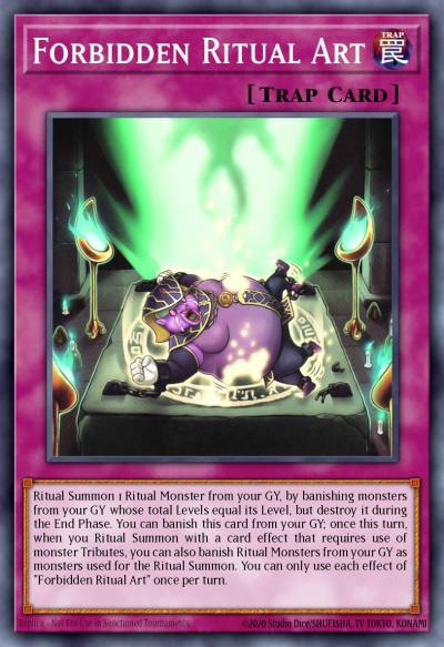 Forbidden Ritual Art Common BPRO-EN077 Burst Protocol Yugioh card