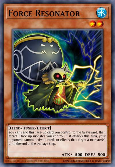 Force Resonator Common EXVC-EN006 Extreme Victory Yugioh card