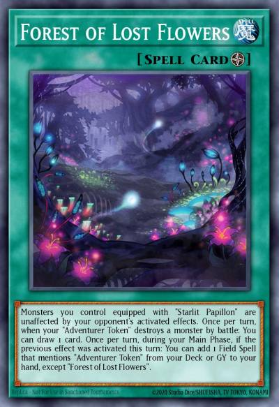 Forest of Lost Flowers Ultra Rare BLMR-EN097 Battles of Legend Monstrous Revenge Yugioh card