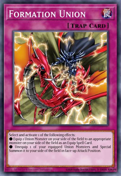 Formation Union Common DR1-EN104 Dark Revelation Volume 1 Yugioh card