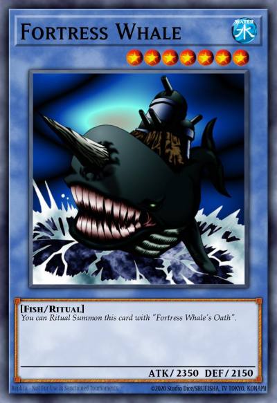 Fortress Whale Ultra Rare STP2-EN006 Speed Duel Tournament Pack 2 Yugioh card