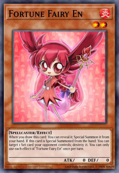 Fortune Fairy En Ultra Rare BLHR-EN015 Battles of Legend Heros Revenge Yugioh card