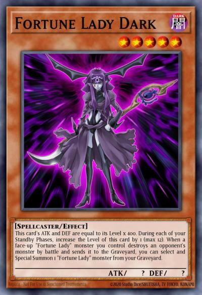 Fortune Lady Dark Common OP11-PT028 OTS Tournament Pack 11 (POR) Yugioh card