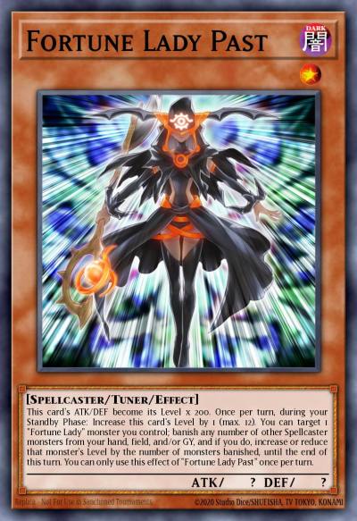 Fortune Lady Past Rare RIRA-EN008 Rising Rampage Yugioh card