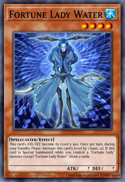 Fortune Lady Water Common OP11-EN016 OTS Tournament Pack 11 Yugioh card